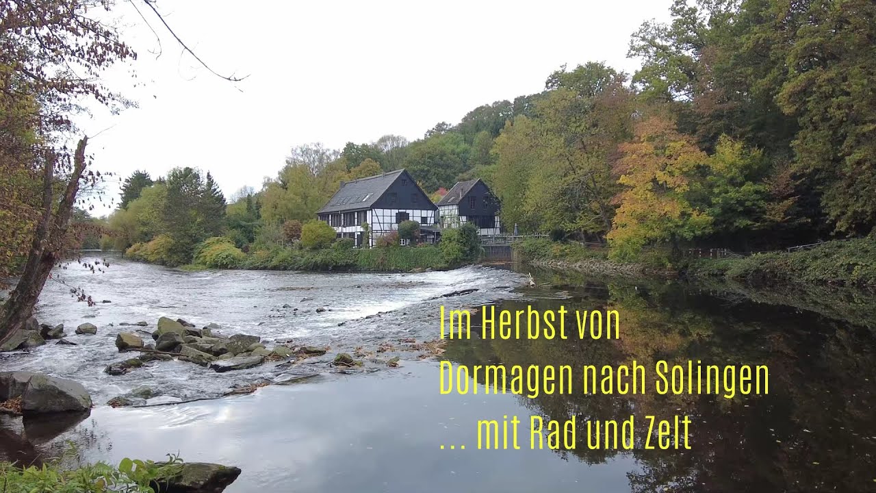 Radtour Bergisches Land  - Von Dormagen nach Solingen -