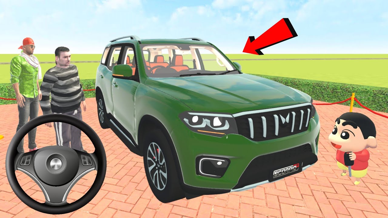 Franklin purchase new Scorpio N car in Indian Theft auto simulator 