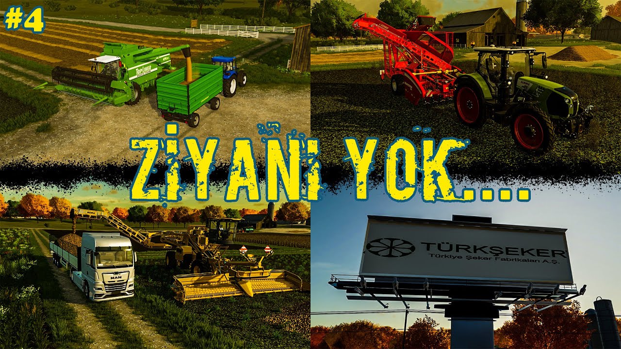 150 TON PANCAR ELİMİZDE KALDI! |FS 22| |TÜRKŞEKER| |ARPALARI BİÇTİK| |KOTAYI AŞTIK|
