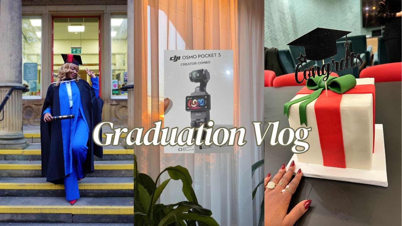 Graduation, a new chapter, and unboxing my DJI Osmo Pocket 3
