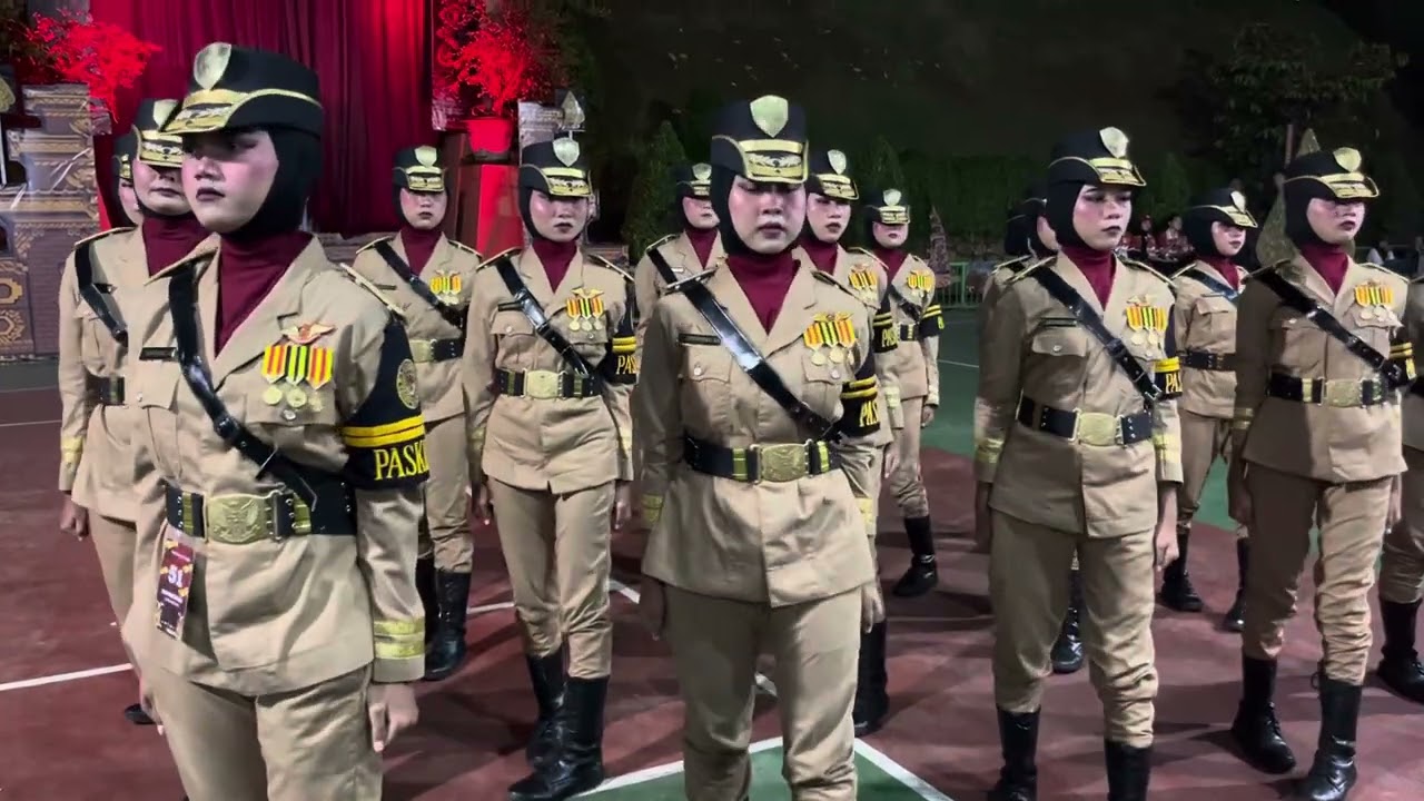 JAYA SELALU KORPS BRIMOB! Penampilan Paskibra SMPN 39 Kota Bekasi | LKBB AKRABIS 5 2025
