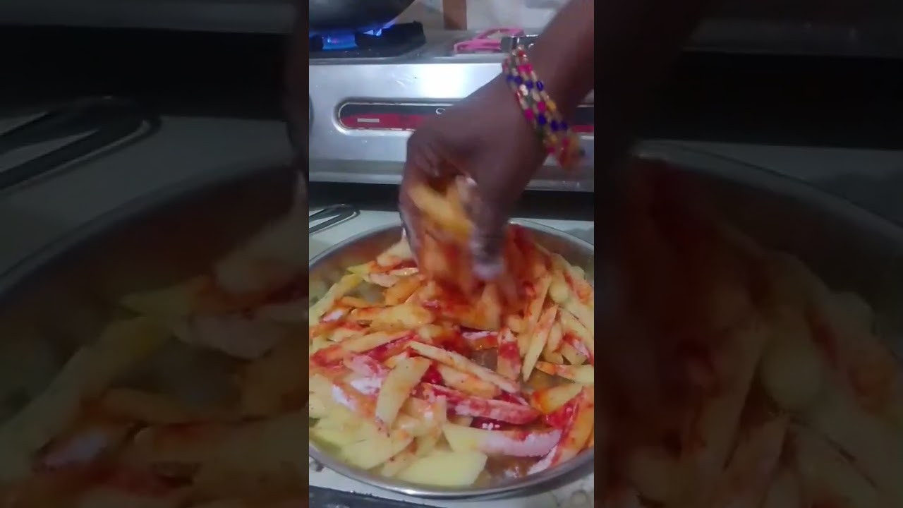 crispy potato finger 🥔 