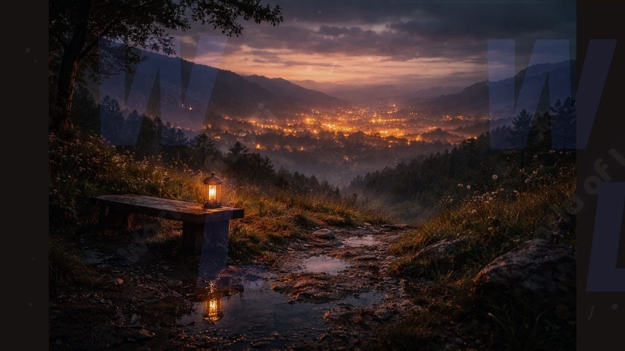 Distant City Lights at Sunset 🌄 | Lofi Beats to Relax & Unwind