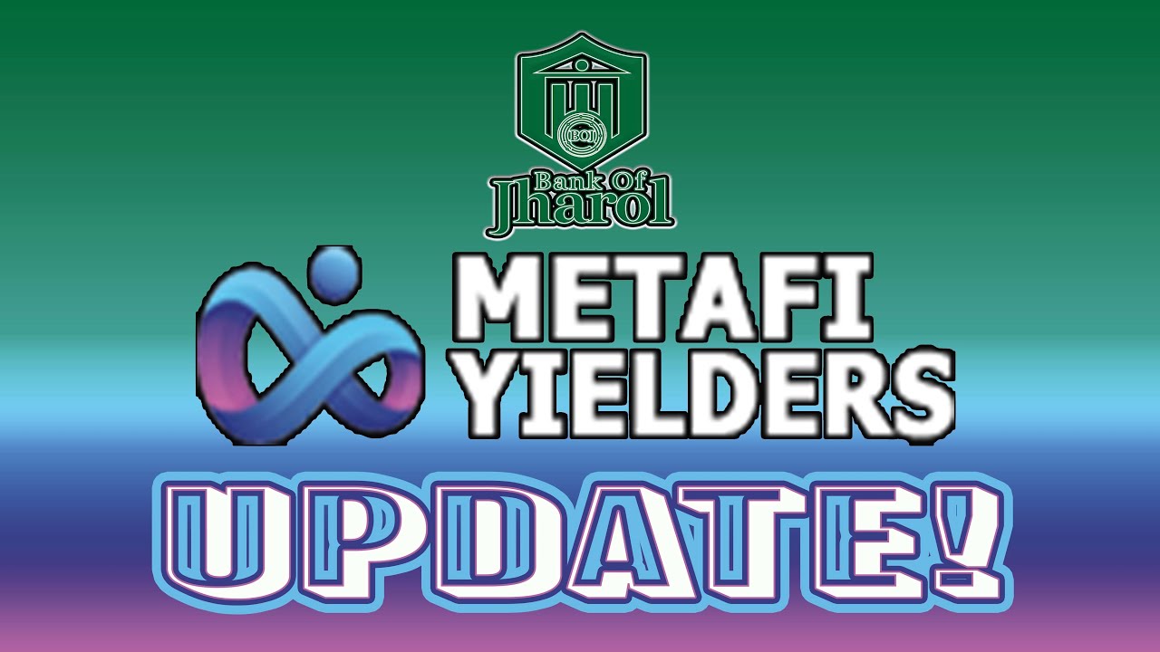 METAFI YIELDERS *UPDATE* (5/17/22) -- SERVERS TO BE DONE UPDATING IN A FEW HOURS!