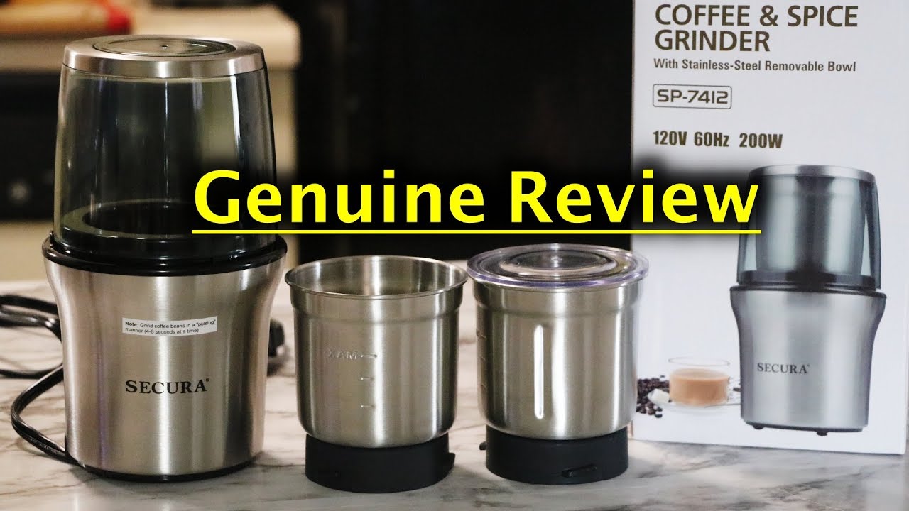 Secura Electric Coffee And Spice Grinder Review | Genuine Review | NRI