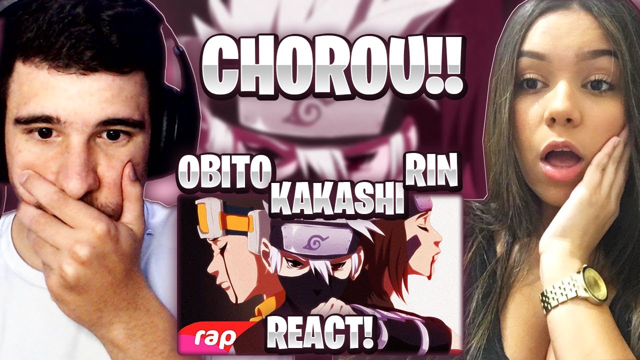 REAGINDO AO Rap do Kakashi, Obito e Rin (Naruto) - NINJAS MERECEM PERDÃO | NERD HITS 7 MINUTOZ REACT