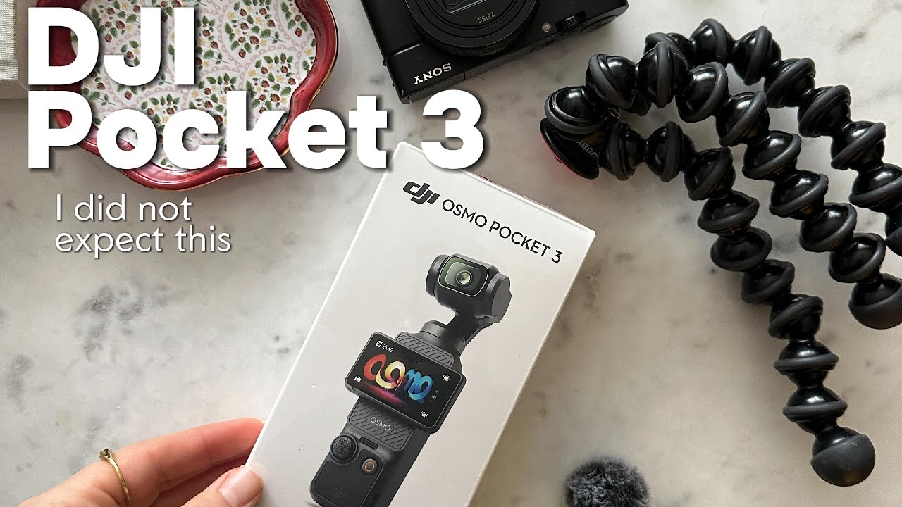 Genuine, Candid Unboxing of The DJI Pocket 3…