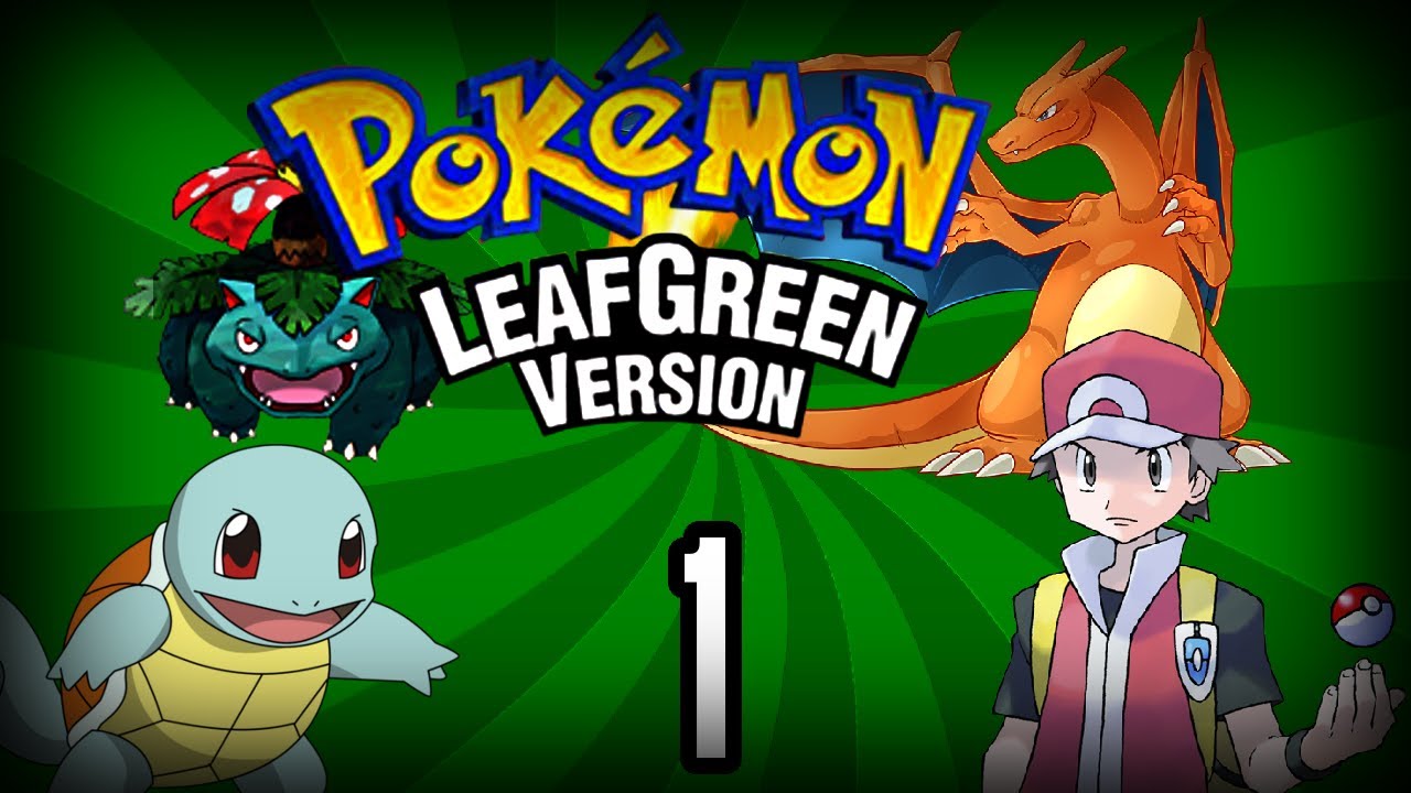 Pokemon Leaf Green let's (PL) play 1: Początek nowej historii pokemon