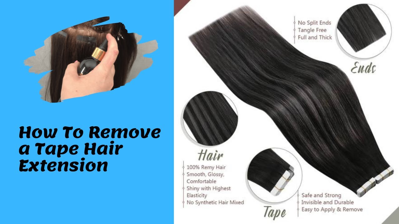 How To  Remove a Tape Hair Extension  2021 | Hair Style Girl | hairstyles