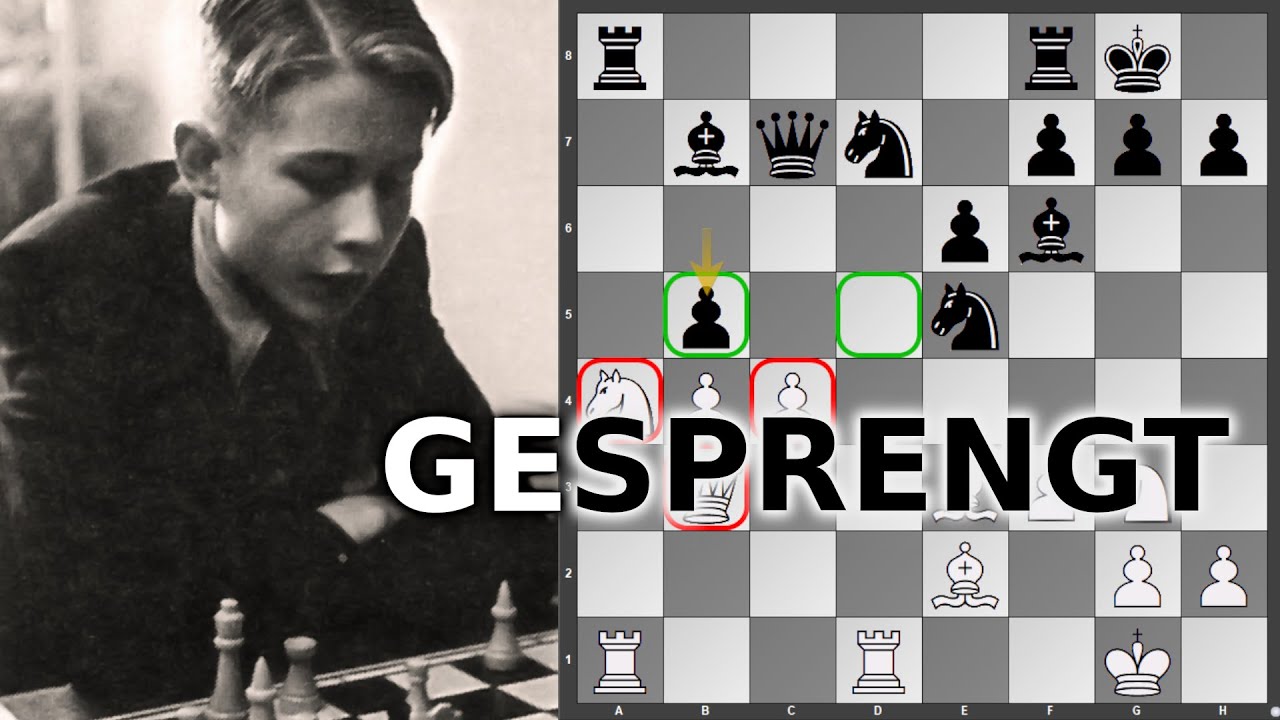 Als Klaus Junge (18) den Weltmeister besiegte || Salzburg 1942: Alexander Aljechin vs. Klaus Junge