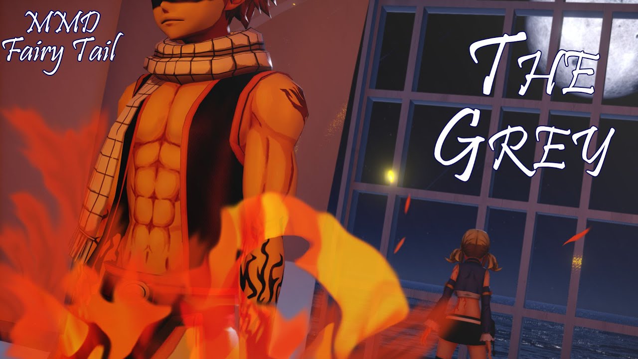 (MMD) Natsu and Lucy -【The Grey】