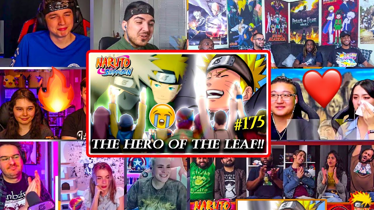 ❤️Наруто Герой Листа!! 😭 «Они гордятся им»🥺Shippuden 175 РЕАКЦИЙ MASHUP Shippuden Зарубежные реакции