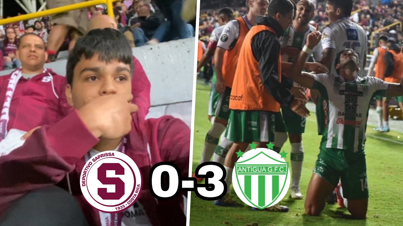 REACCIÓN DESDE EL ESTADIO A SAPRISSA 0-3 ANTIGUA / UN RIDÍCULO MÁS