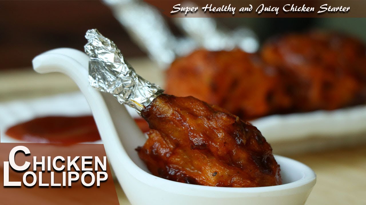 Chicken Lollipop Recipe | How to make an easy chicken starter at home?