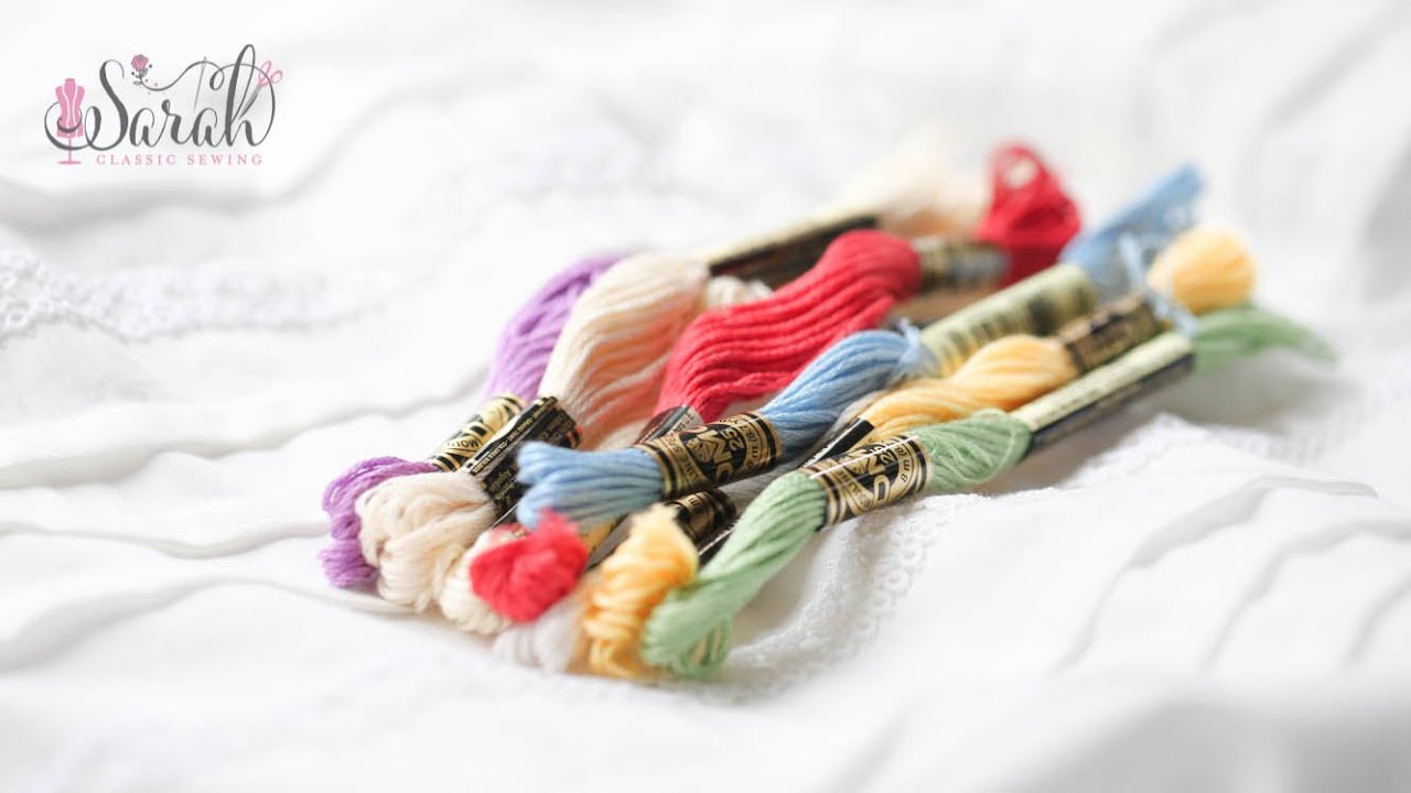 everything you need to know: dmc embroidery floss