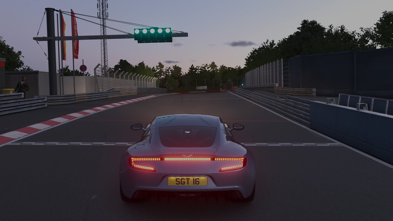 Gran Turismo 7 - Aston Martin One-77 '11 Gameplay on The Nurburgring.