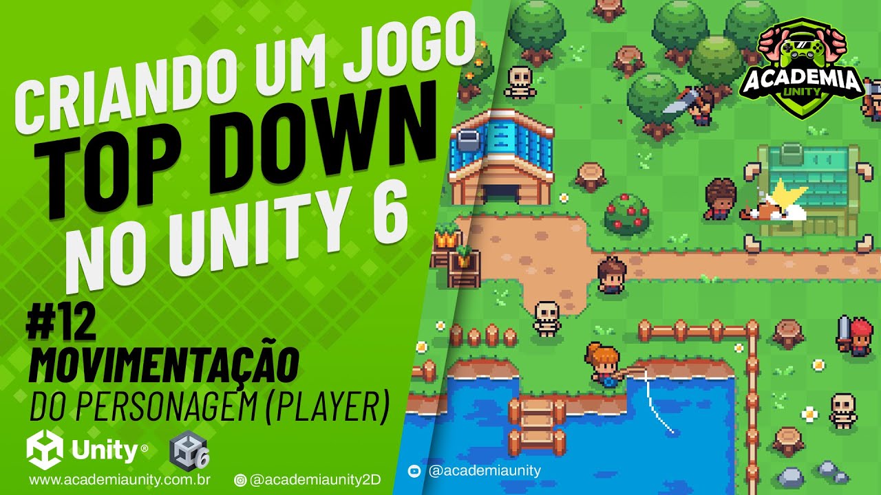 Unity 6: Curso Top-Down - Movimenta&ccedil;&atilde;o do personagem (Player) - #12