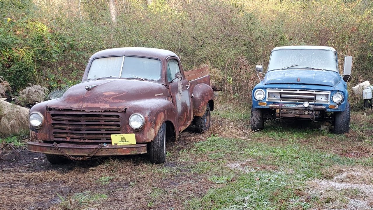Old truck cold starts