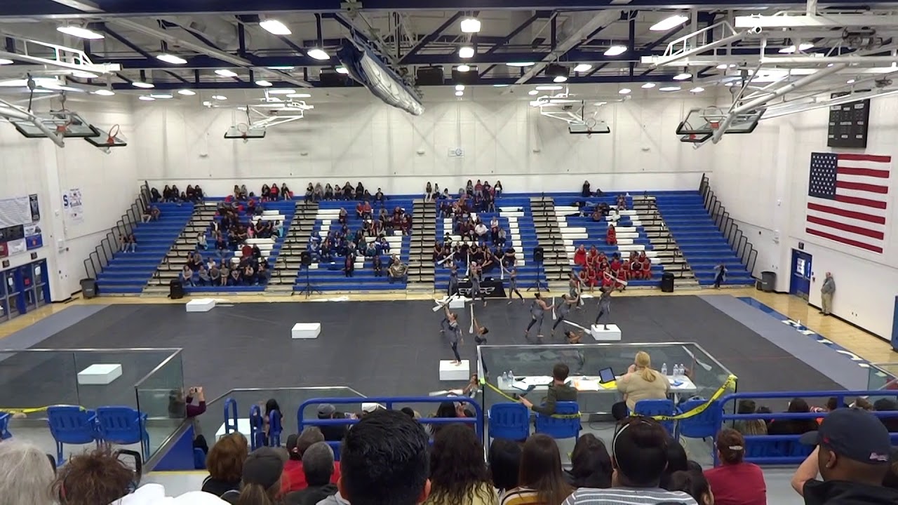 Golden Valley High School Varsity Winterguard 2018