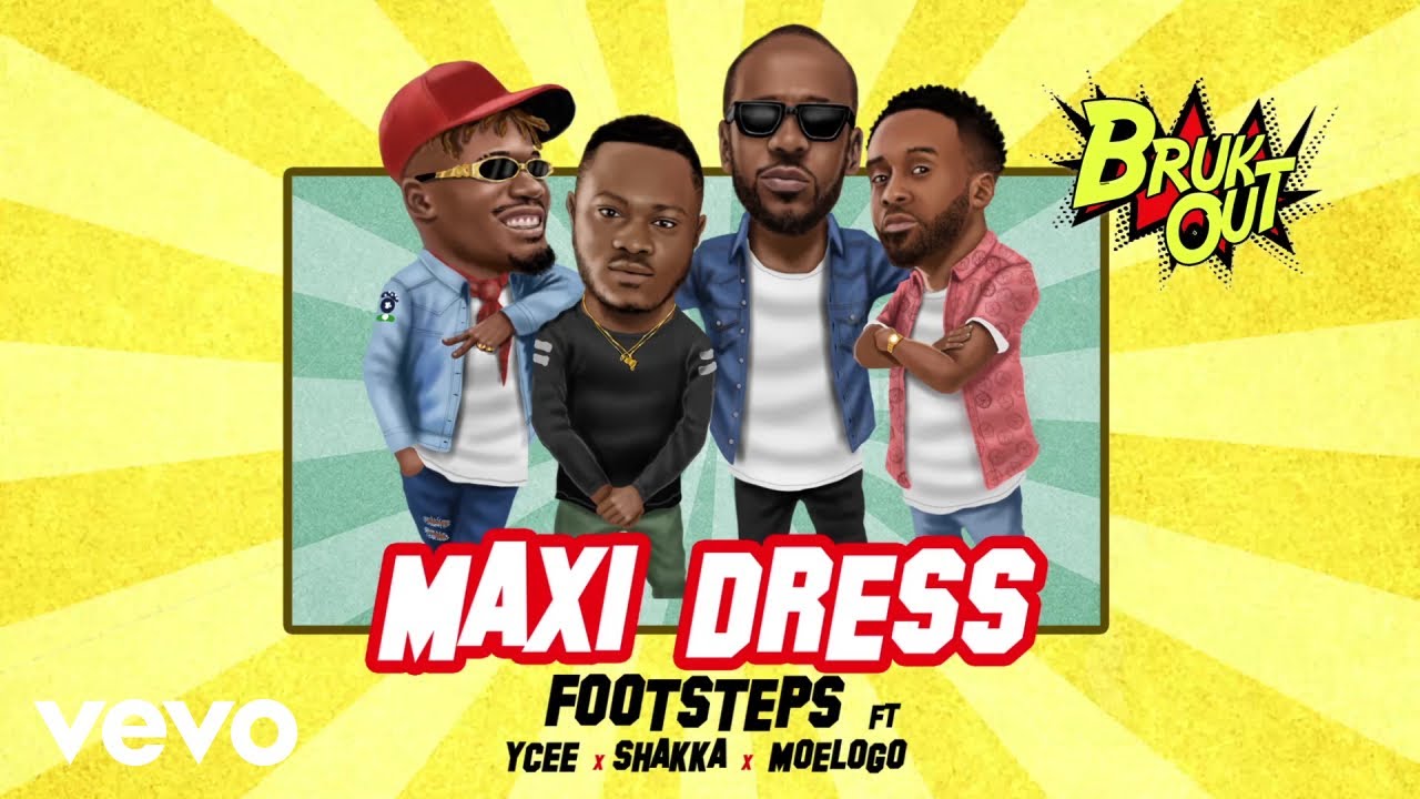 Footsteps - Maxi Dress (Visualiser) ft. Ycee, Shakka, Moelogo