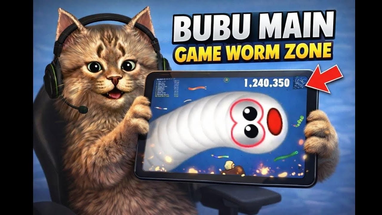 Worm Zone Live  | Main Santai Sampai Gede 😺🐍-Day 1