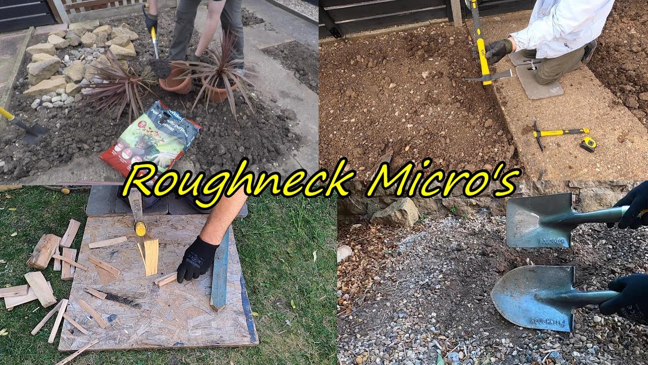 Подробный обзор микролопат и мотыг Roughneck