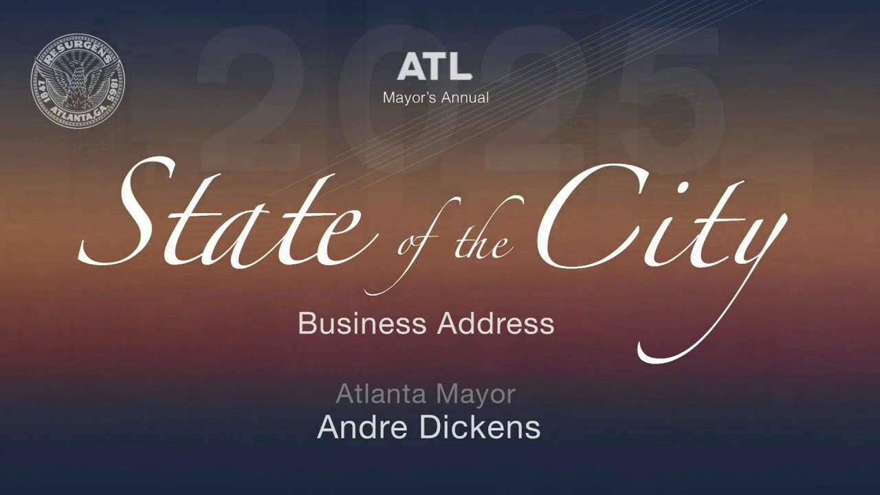 Atlanta State of The City