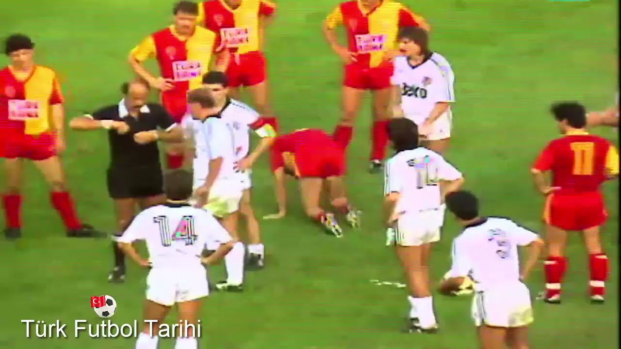 1989 1990 Galatasaray Beşiktaş SİMOVİC GÜNÜNDE OLUNCA 5.Hafta Maçı