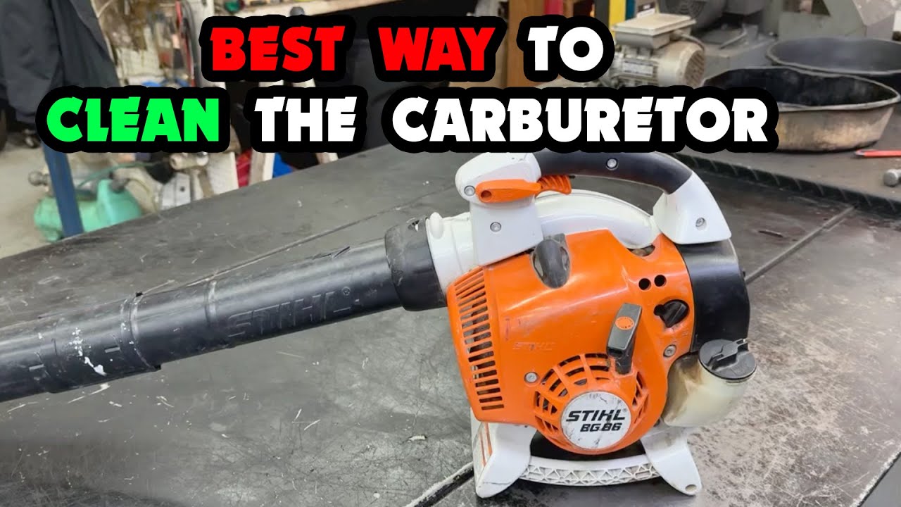 Воздуходувка Stihl BG86 внезапно перестала работать.