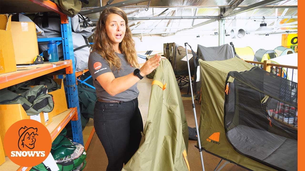 Oztent Bunker Stretcher Tent - How to setup & pack away