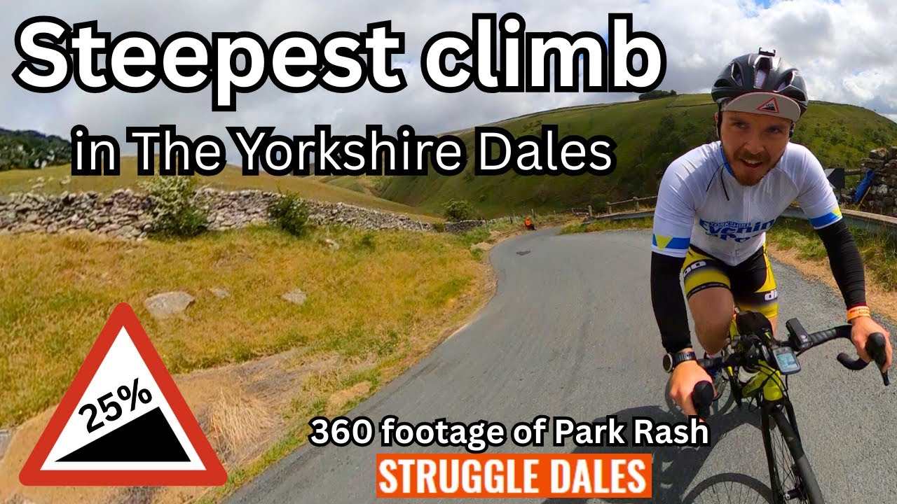 Самый крутой подъём в Йоркшир-Дейлс | 360° Ride Up Park Rash, Страггл-Дейлс, 2025