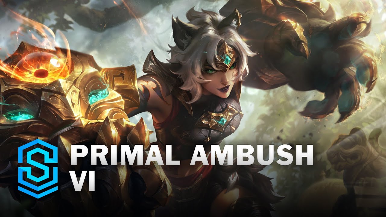 Primal Ambush Vi Skin Spotlight - League of Legends