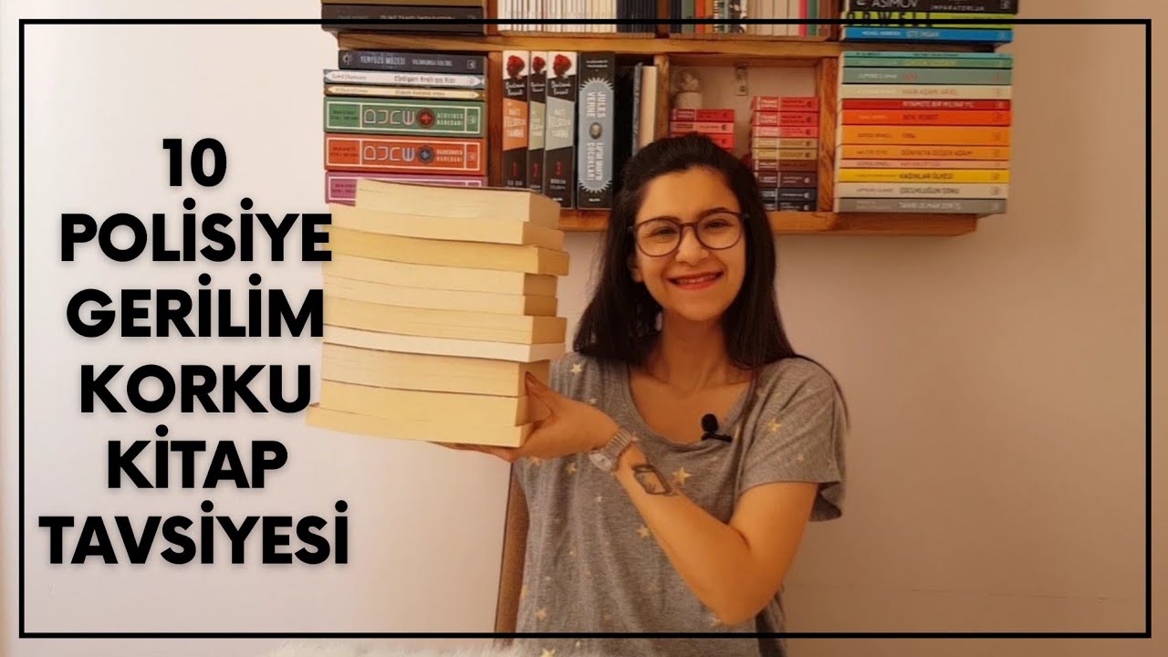 10 Polisiye - Gerilim - Korku Kitap Tavsiyeleri |  10 Gerilim Kitabı Tavsiyesi | Kitap Önerileri 📚