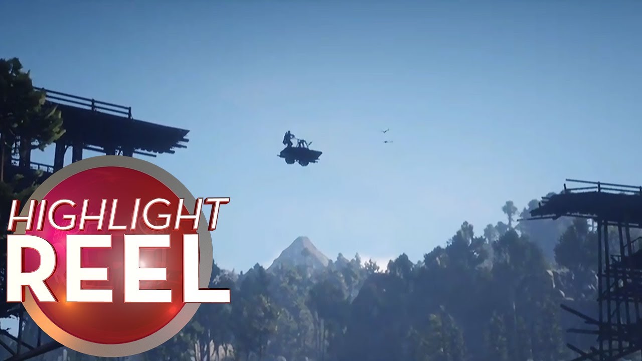 Highlight Reel #487 - Red Dead Player Discovers Flight