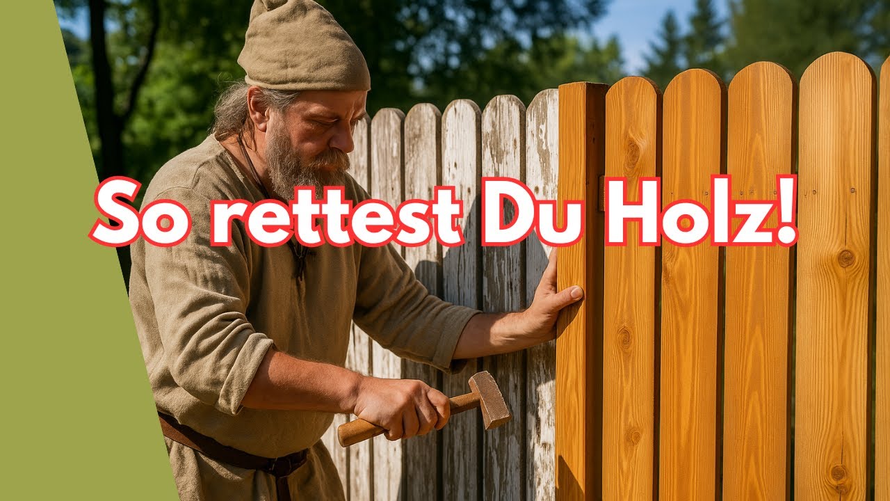 Abblätternde Farbe? So habe ich diesen Zaun gerettet