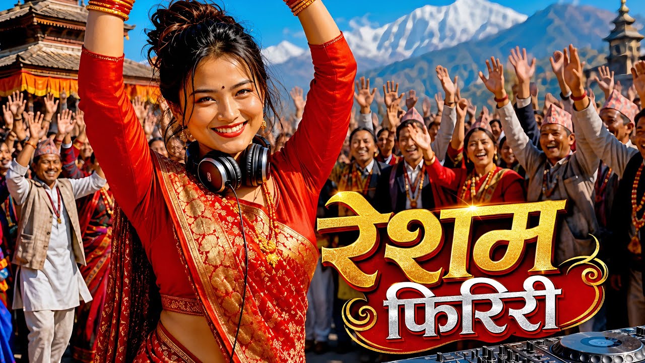 रेशम फिरिरी (full video ) Remix | nepali remix songs collection | old nepali song new version
