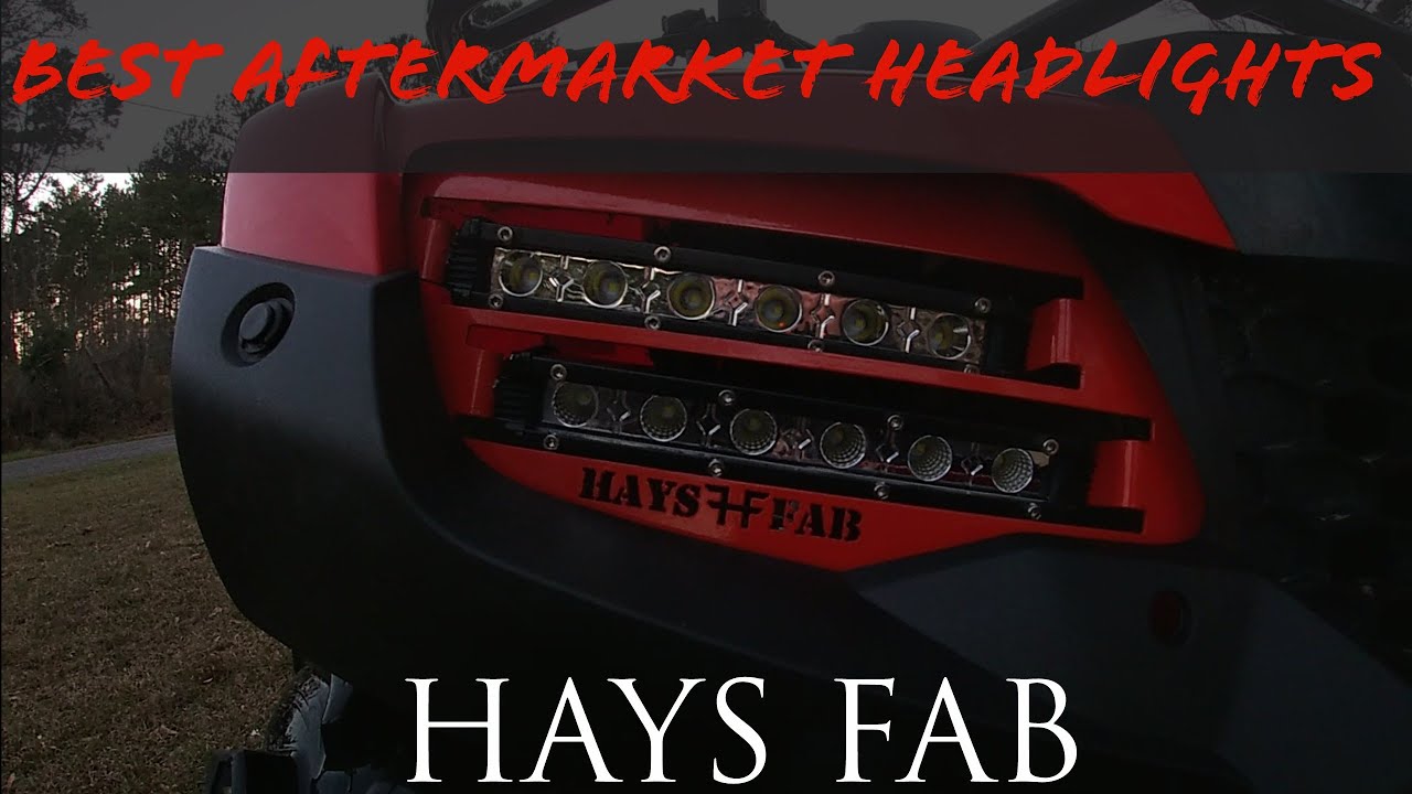 2019 Honda rancher Haysfab headlights