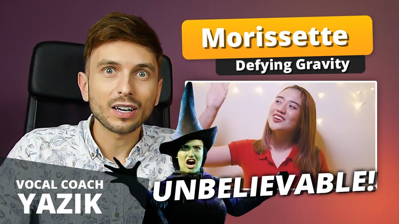 Vocal Coach YAZIK reaction to Morissette Amon - Defying Gravity