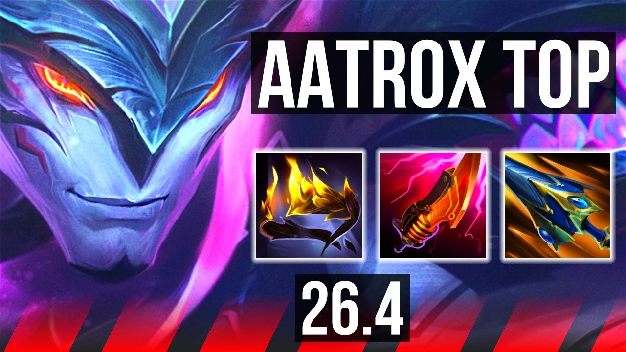 AATROX vs ZAAHEN (TOP) | Good KDA: 13/1/4 | EUW Master | 26.4