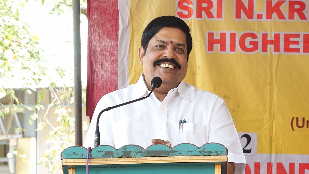 Dr. T. Sivakumar,  Secretary, N.Krishnaswamy Mudaliar Hr.Sec.School, Sainathapuram, Vellore.