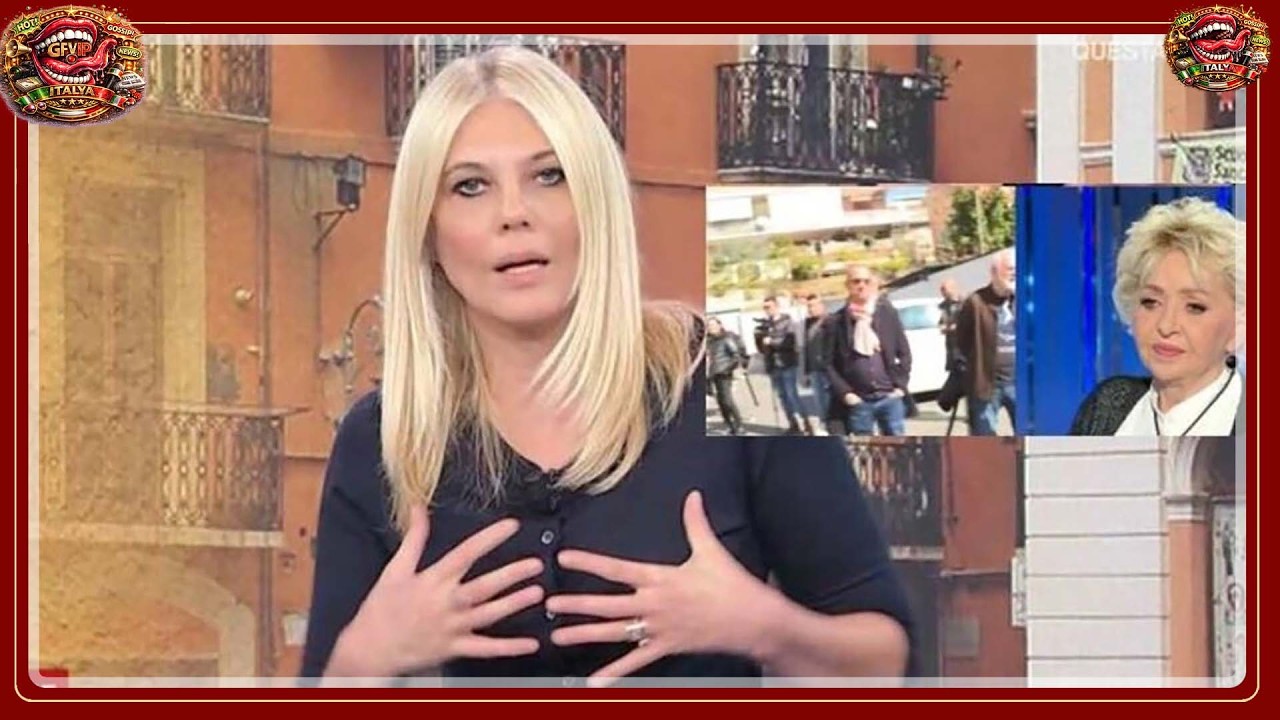 Caos in diretta durante l'addio a Enrica Bonaccorti