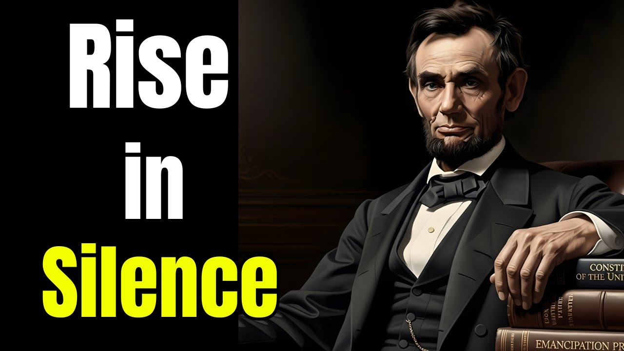 Rise in Silence Until They Can’t Ignore You- Abraham Lincoln!