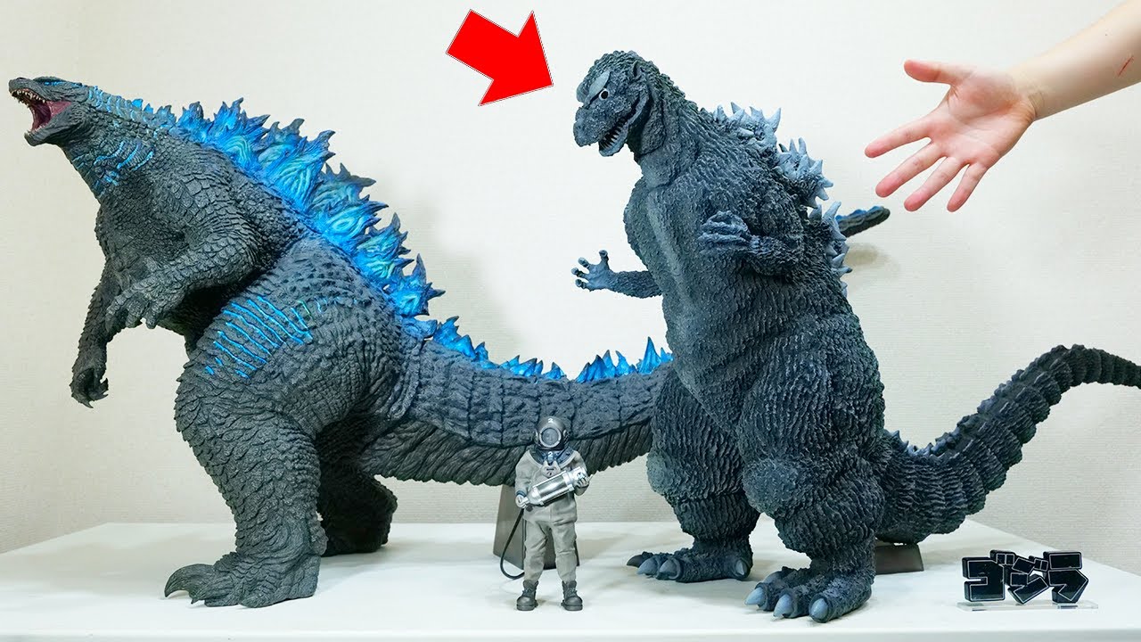 巨大すぎる初代ゴジラが届いた【ギガンティックシリーズ】イノウエアーツ 1954