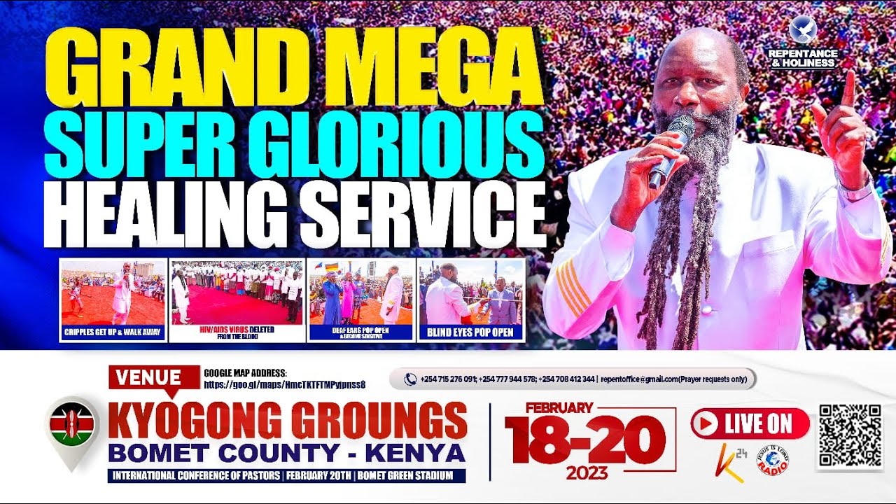 GRAND MEGA SUPER GLORIOUS BOMET HEALING SERVICE  | PROPHET DR.OWUOR | FEBRUARY 18, 2023