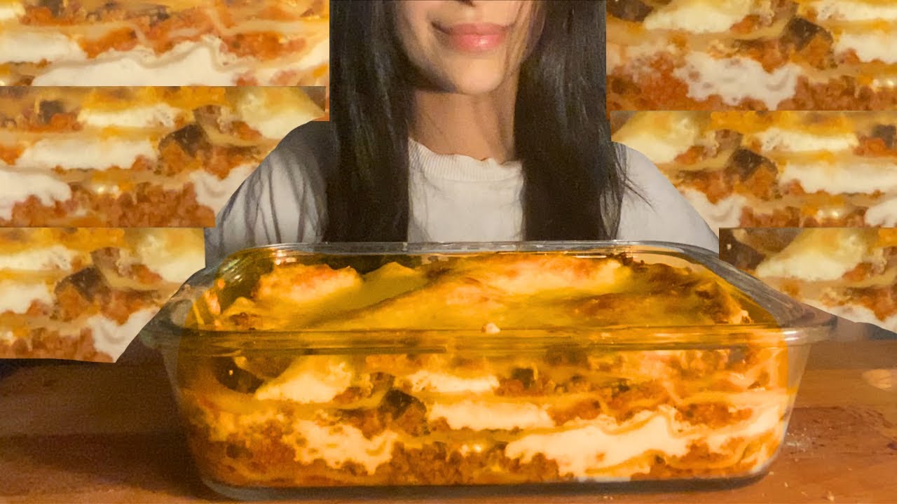 Cheesiest Lasagna Mukbang ASMR ￼🧀 | no talking | 먹방