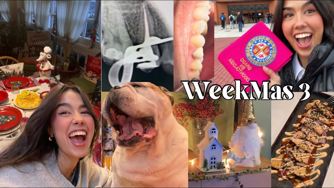 WeekMas 3 // vuelta a casa, foto de la orla, mi primera endodoncia...