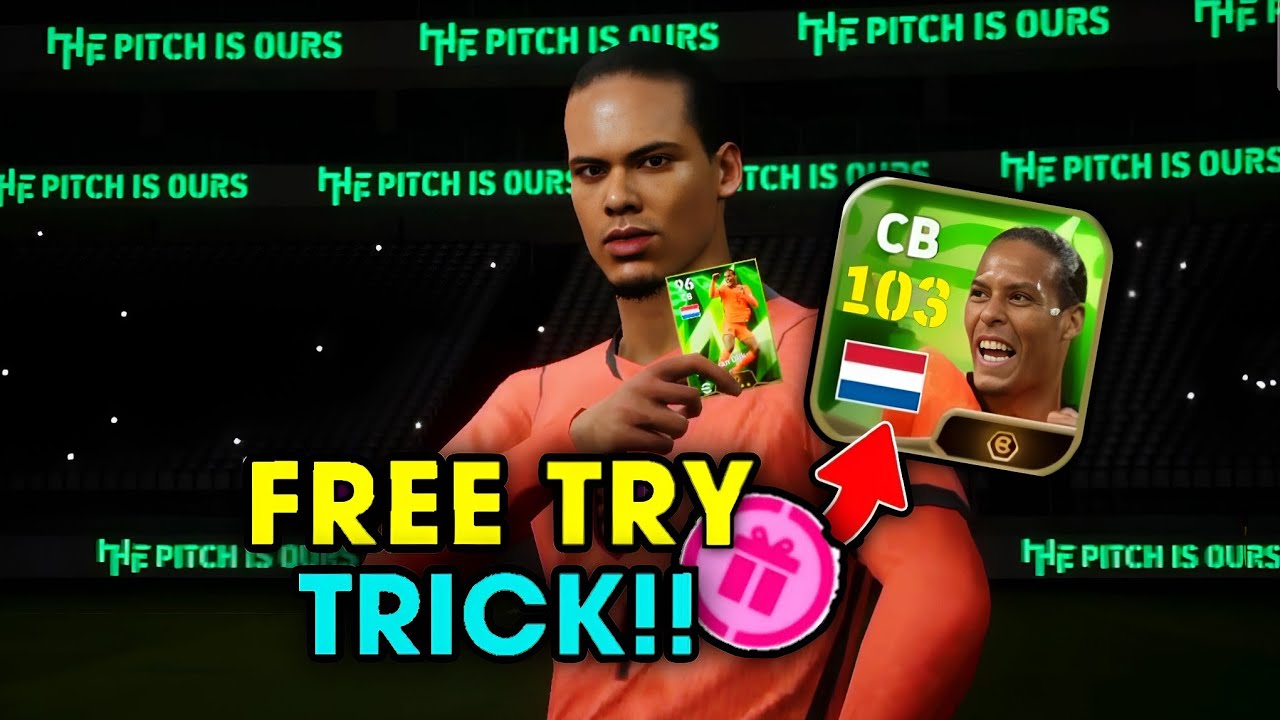 Trick To Get 103 Rated Virgil van Dijk From POTD Pack  | eFootball 2026 