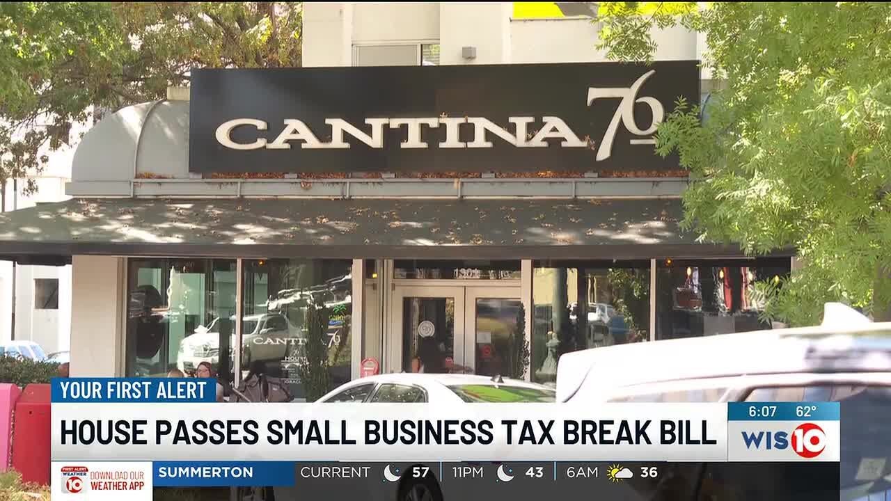 SC House passes bill to cut business property taxes for small businesses