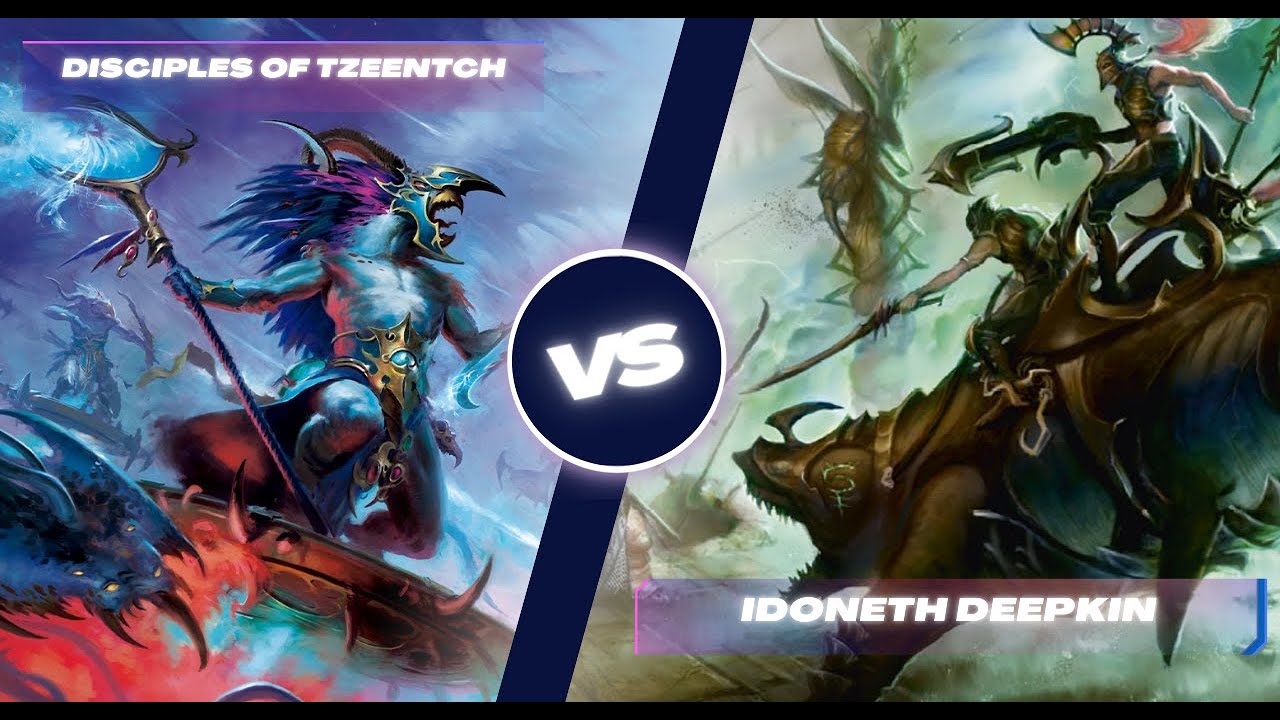 Disciples of Tzeentch vs Idoneth Deepkin 2000 Punkte Battlereport deutsch