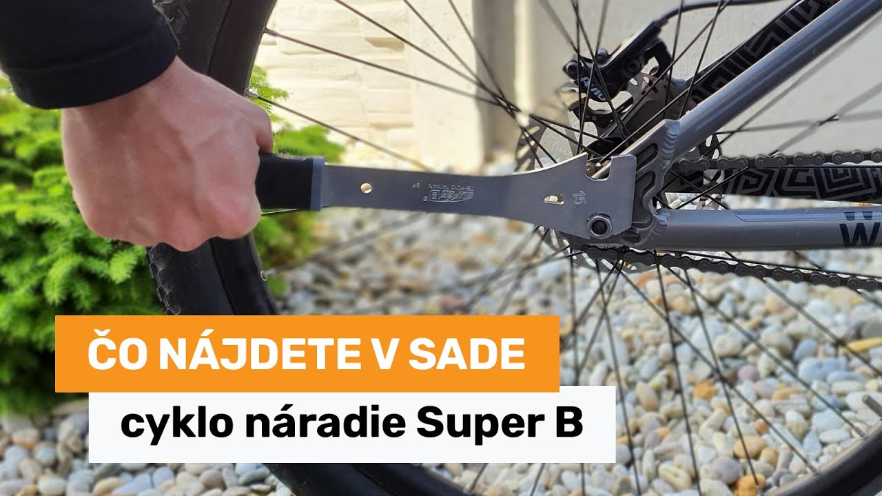 Čo nájdete v sade? - cyklo náradie Super B